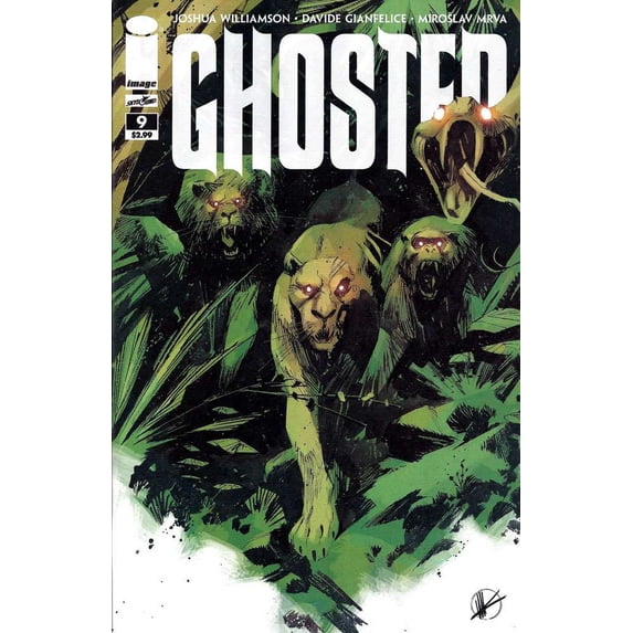 Ghosted #9 VF ; Image Comic Book