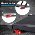 thumbnail image 5 of SereneLife Foldable Treadmill Home Fitness Equipment with LCD for Walking & Running. 12 mph, 5 of 6