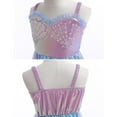 thumbnail image 5 of Ariel Princess Costume for Girls Female Halloween Outfit Fishtail Dress, Little Girsl 3-8Y, 5 of 7