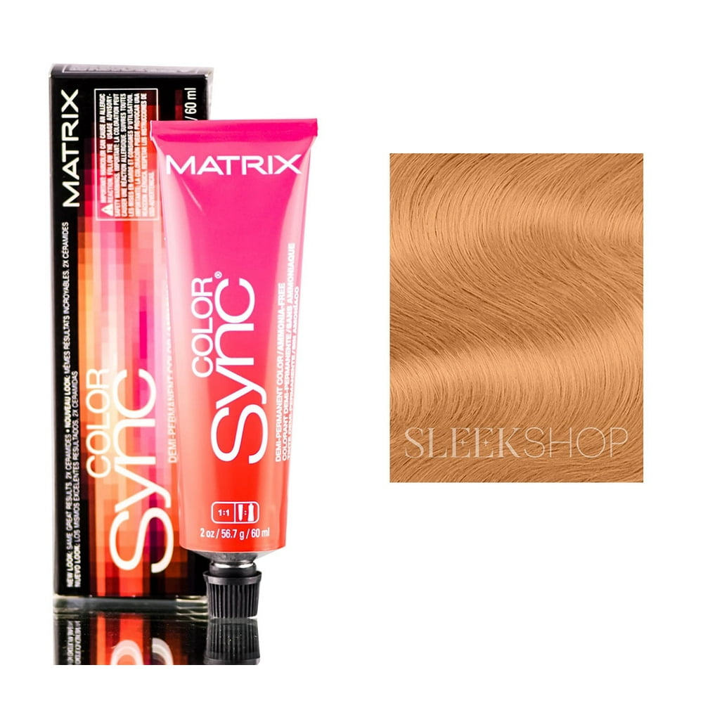 Matrix Matrix Color Sync, Hair Color, DemiPermanent Haircolor 8CG