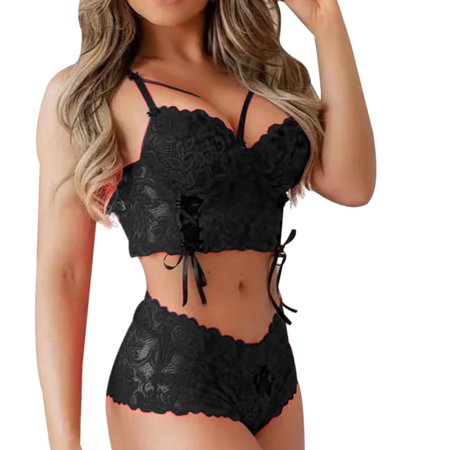 

Lingerie For Women Lace Sexy Dress Conjoined Two Piece Set Sexy