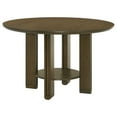 thumbnail image 3 of Ottowa 5-piece Round Wood Dining Room Table Set Brown, 3 of 14