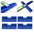 thumbnail image 3 of 4Pcs 80mm Length and 30mm Width T Track Intersection Parts Woodworking Cross Track Connector for T Type Screws, 3 of 7