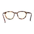 thumbnail image 2 of Lunettes d'Ordinateur Filtre Lumière Bleue à Monture Ronde Hipster Tortue, 2 of 4
