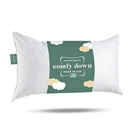 ComfyDown 95 Feather 5 Down Rectangle Decorative Pillow Insert Sham STUFFER. 12 x 22