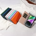 thumbnail image 3 of Solennerer Wallet Case for iPhone 16 Pro Card Slot,Powerful Magnet,Kickstand Feature,Flip Cover,Protective Leather Phone Case Cover-Compatible with iPhone 16 Pro 6.3 inch,Black, 3 of 10