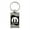 Black, variant on Mopar Rectangular Wave Black Key Fob