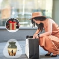 thumbnail image 5 of JAGASY Cowboy Miniature Urn for Brother - Grey Urns for Human Ashes Keepsake - Horse Mountain & Grass Decorative Urns for Siblings - Handmade Tiny Urn for Sister - (3 Inch), 5 of 7