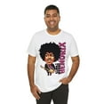 thumbnail image 3 of Jimi Hendrix Cartoon Portrait T-Shirt, Black History Icon, Vintage Music, 3 of 5