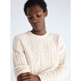 thumbnail image 4 of Free Assembly Men's Patchwork Fisherman Sweater, Midweight, Sizes XS- 3XLT, 4 of 5