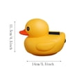 thumbnail image 3 of Floating Pool Ducks Light Solar Powered, Glowing Yellow Duck Floating Pool Lights, Waterproof Solar Pool Light Floating Duck with Remote Control for Party, 3 of 8