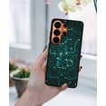 thumbnail image 5 of WIRESTER Shockproof Soft Rubber Cover Case for Samsung Galaxy S26 Ultra 6.9" 2026, Green Circuit Board, 5 of 5