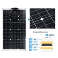 Folding solar panels 18V 300W 600W Flexible Solar Panel Kit For Outdoor Motorhomes Solar charger
