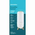 thumbnail image 6 of HoMedics Total Comfort® Deluxe Ultrasonic Humidifier UV-C Anti-Microbial– Small Night Stand Size, .85 Gallon, 48 hour Run Time, 6 of 8
