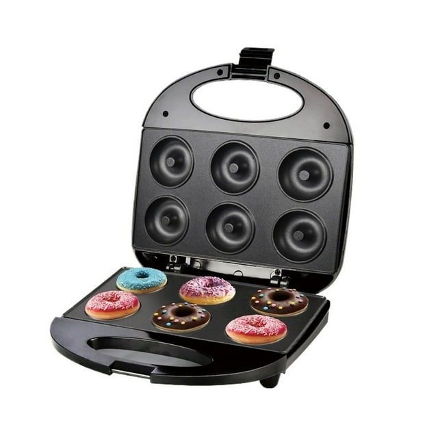 6-Piece Donut Maker, Baking Machine, 6-Hole Donut Maker, Cake Maker, Breakfast Machine ,Easy to Operate