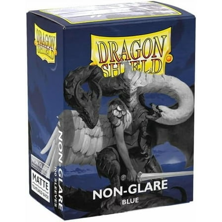 Dragon Shield Non-Glare Blue Card Sleeves (100 Count)