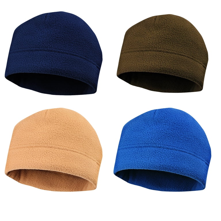 Winter Warm Skull Cap Soft Polar Fleece Beanie Hat Thick  display picture 2