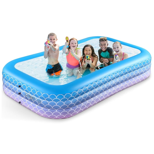 Piscina Inflable Sunrio 2025 Mejorada 312L para Niños/Adultos Rosa