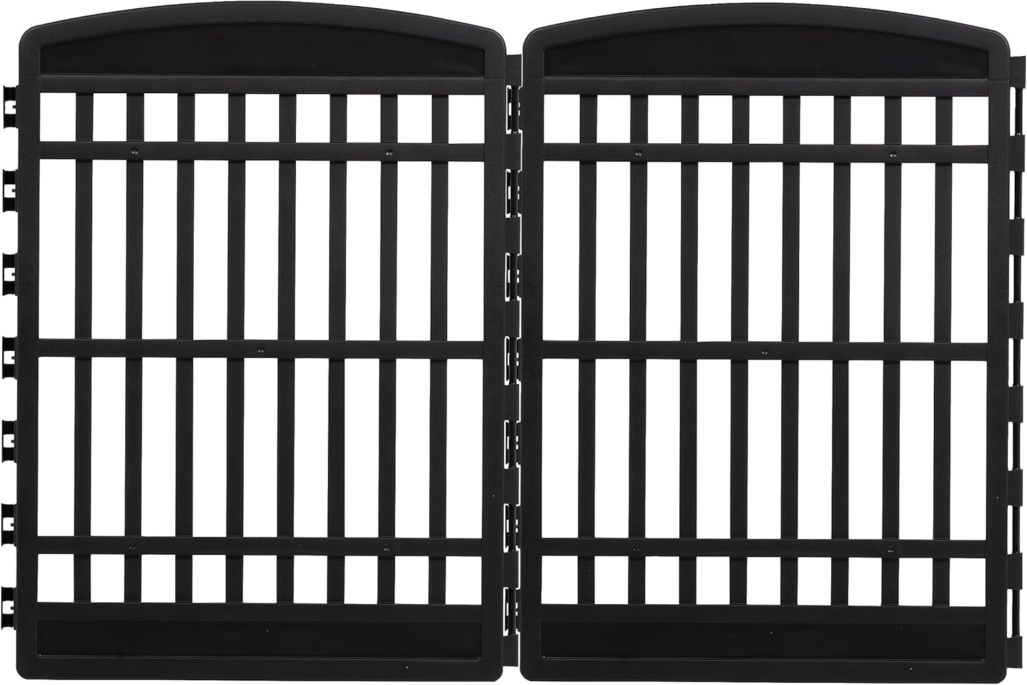 IRIS 34'' 2 Panel Exercise Pet Playpen Add-On, Black