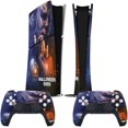 Ps5 Slim Stickers Ps5 Controller Skin Halloween Michael Myers Ps5 Skin