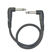 D'Addario Classic Series Patch Cable, Right-Angle, 3 feet