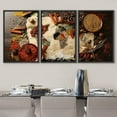 thumbnail image 3 of wall26 - World MAPE Made from Spices - Framed Canvas Art Wall Art - 24"x36"x3 BLACK, 3 of 5