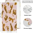 thumbnail image 2 of Dreamtimes Cute Tiger 2 pcs Hand Towels Set, Soft Lightweight Highly Absorbent Towel for Bathroom Toilet Kitchen Beach 28.3x14.4in, 2 of 7