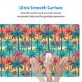 thumbnail image 5 of Pofeuu Hawaii Palms Print Desk Mat for Keyboard and Mouse，Computer Desk Matt for Desktop，Large Mouse Pad for Desk，Desk Pads on Top of Desks 12x31.5in, 5 of 8