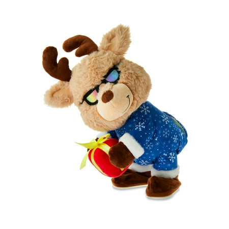 Naughty List Animated Reindeer Plush by Holiday Time