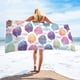 thumbnail image 1 of Microfiber Beach Towel Super Colorful Bath Towel Sandproof Beach Blanket Multi-Purpose Towel For Travel Swimming Pool 30x60 Inch, 1 of 8