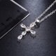 thumbnail image 1 of Collar De Cruz Creativo Con Cristales JM, 1 of 5