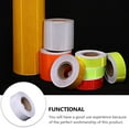 thumbnail image 3 of OULII 1Pcs Caution Tape for Floor 2500.00X2.00In Honeycomb Pattern Reflective, 3 of 8