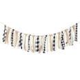 thumbnail image 3 of Raindrops 1Pcs Linen Burlap Banner Imitated Pennant Garland for Wedding Celebration and Festival 200x9.8in, 3 of 8