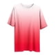 thumbnail image 5 of Mujeres Más Tamaño Manga Larga Tops Cuello Redondo Manga Corta Primavera Verano Camisa Básica Camiseta Superior Poliéster Ligero Suave Cómodo Más Tamaño Tops Casuales, 5 of 6