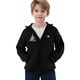 thumbnail image 4 of Sudadera con capucha térmica de invierno para niños y niñas, con control de temperatura y cremallera, 4 of 9