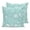 Turquoise, variant on Pillow Covers 20x20 Set of 2, Black Wildflowers Throw Pillow Covers Decorative Couch Cushion Cover, Farmhouse Floral Botanical Leaves Microfiber Soft Square Pillowcases for Bedroom Living Room Sofa