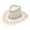 Beige, variant on Tiqkatyck Cowboy Hat Clearance, Adult Casual Solid Stitch Summer Fashion Cowboy Sun Hat Wide Brim Hats Sun Cap Sun Hats for Women, Cowgirl Hat Red One size