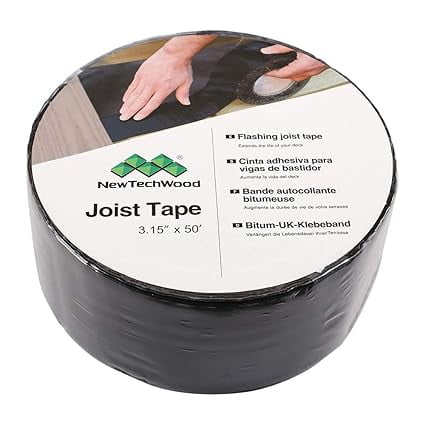NewTechWood 3.1 in. x 50 ft. Self-Adhesive Joist Tape