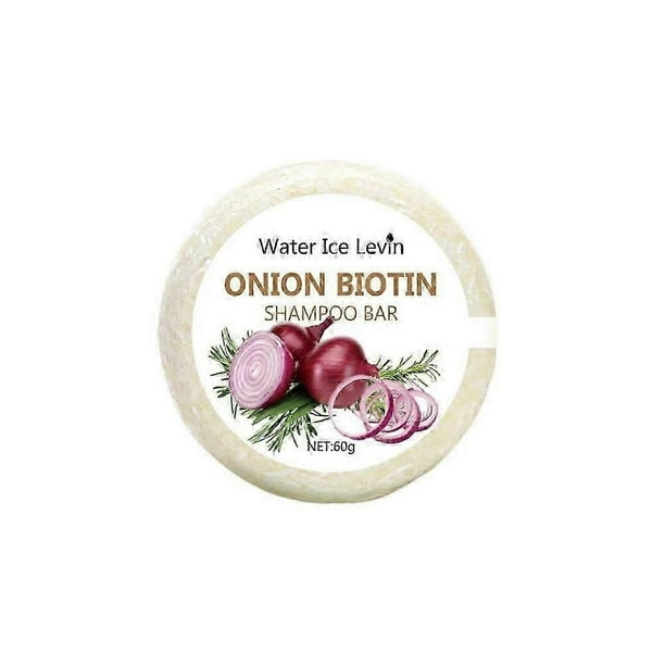 1-3x Onion and Biotin Shampoo Bar Soap, Moisturizing & Soothing, For All Hair Types