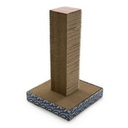 Beatrise Angled Cat Scratching Post with Perch - Walmart.com