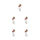 thumbnail image 3 of Marcadores de Pelotas de Golf sweethay Durable C507 5piezas, 3 of 6