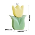 thumbnail image 3 of SLYNSHome Mother's Day Gifts Scented Candles Tulips Aromatherapy Candle Flowers Soy Wax Candles Birthday Gift for Wife Girlfriend (Yellow), 3 of 7