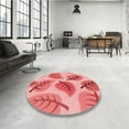 thumbnail image 3 of Ahgly Company Indoor Rectangle Patterned Pastel Pink Area Rugs, 4' x 6', 3 of 6