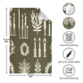 thumbnail image 3 of Candle Patterns Kitchen Towels 6-Piece Pack Tea Towels for Kitchen Decorative Waffle Design 28x18in, 3 of 7