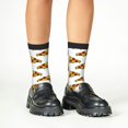 thumbnail image 4 of Honeii Pizza Print Children's Colorful Socks,Unisex Kids and Toddlers' Cushioned Sock,Kids Athletic Crew Socks,for Everyday Wear and Sports, 4 of 5