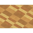 thumbnail image 1 of Ahgly Company Machine Washable Indoor Rectangle Transitional Sedona Brown Area Rugs, 6' x 9', 1 of 7