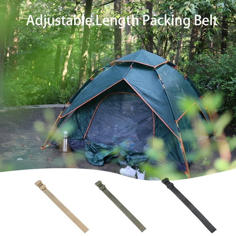 Strapping tent to clearance backpack