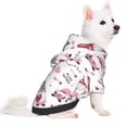 thumbnail image 2 of Fotbe Valentine's Day gnomes Sudadera con Estampado para Perros Pequeños – Suéter con Capucha para Mascotas, Tela Suave de Forro Polar con Bolsillo-X-Large, 2 of 7