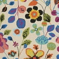thumbnail image 3 of SAFAVIEH Four Seasons Marjory Colorful Floral Area Rug, Ivory/Multi, 5' x 8', 3 of 4