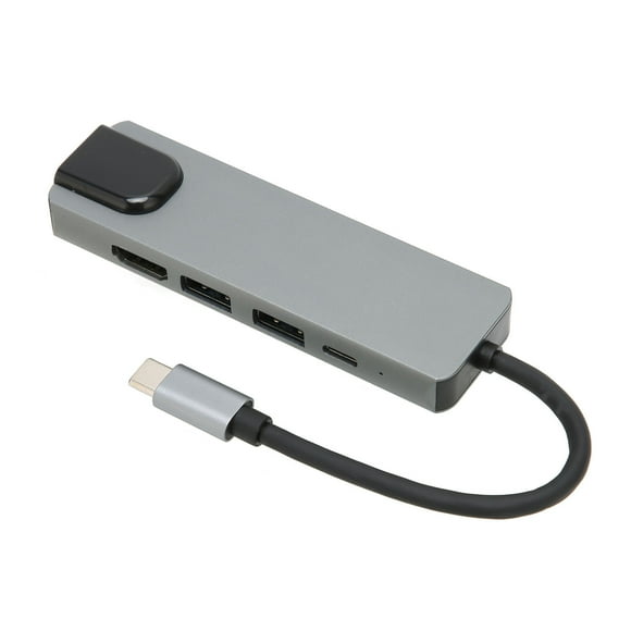USB Hub For Laptop, PD Charging Port USB C HUB 5Gbps Transfer For Projector For Monitor For TV